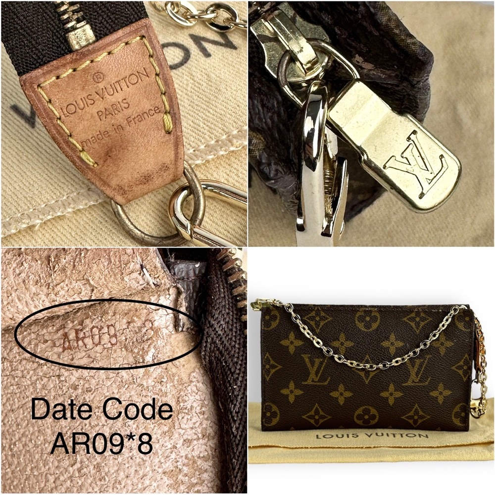 ❌SOLD❌ 💕CUTE💕 Louis Vuitton Mini Monogram Bucket Pochette - Picture 9 of 14